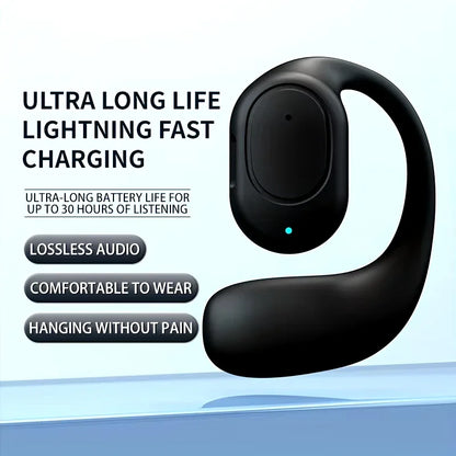 Open-Ear Bluetooth Headphones With Mic – Noise Cancelling