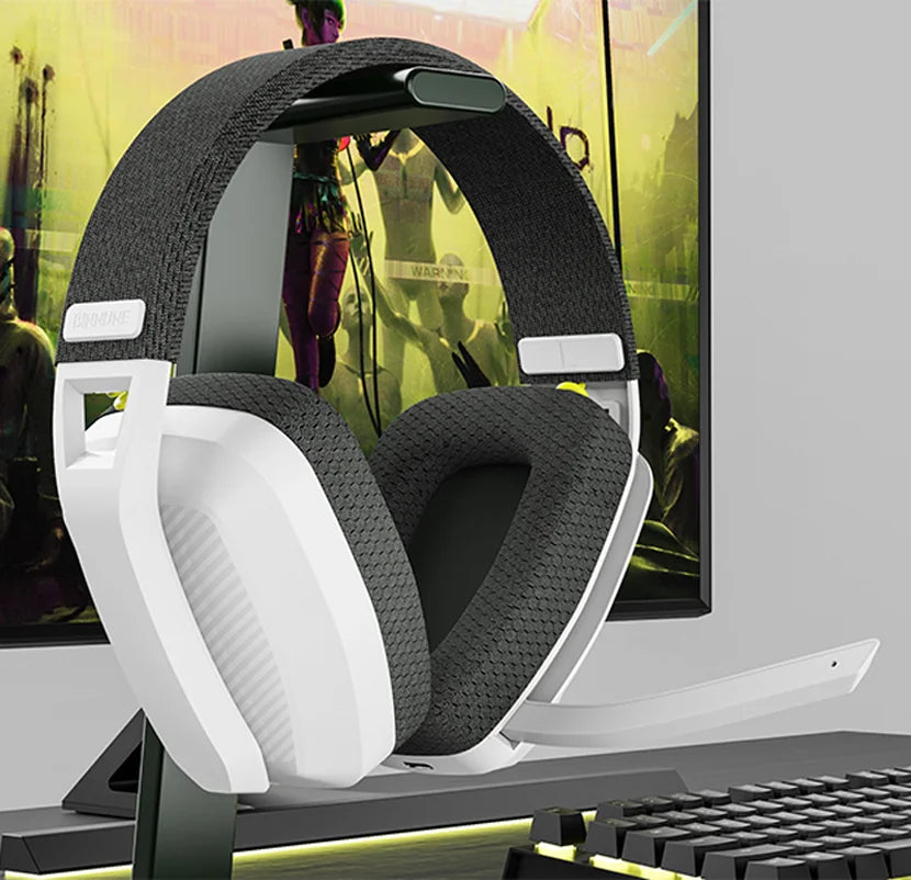 Wireless Gaming Headset with Mic – 2.4G & Bluetooth 5.3