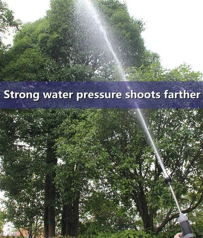 Portable High-Pressure Water Gun Adjustable Metal Cleaning Car Wash Machine Garden Watering Hose Nozzle Sprinkler Foam Water Gun