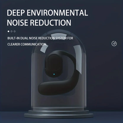 Open-Ear Bluetooth Headphones With Mic – Noise Cancelling