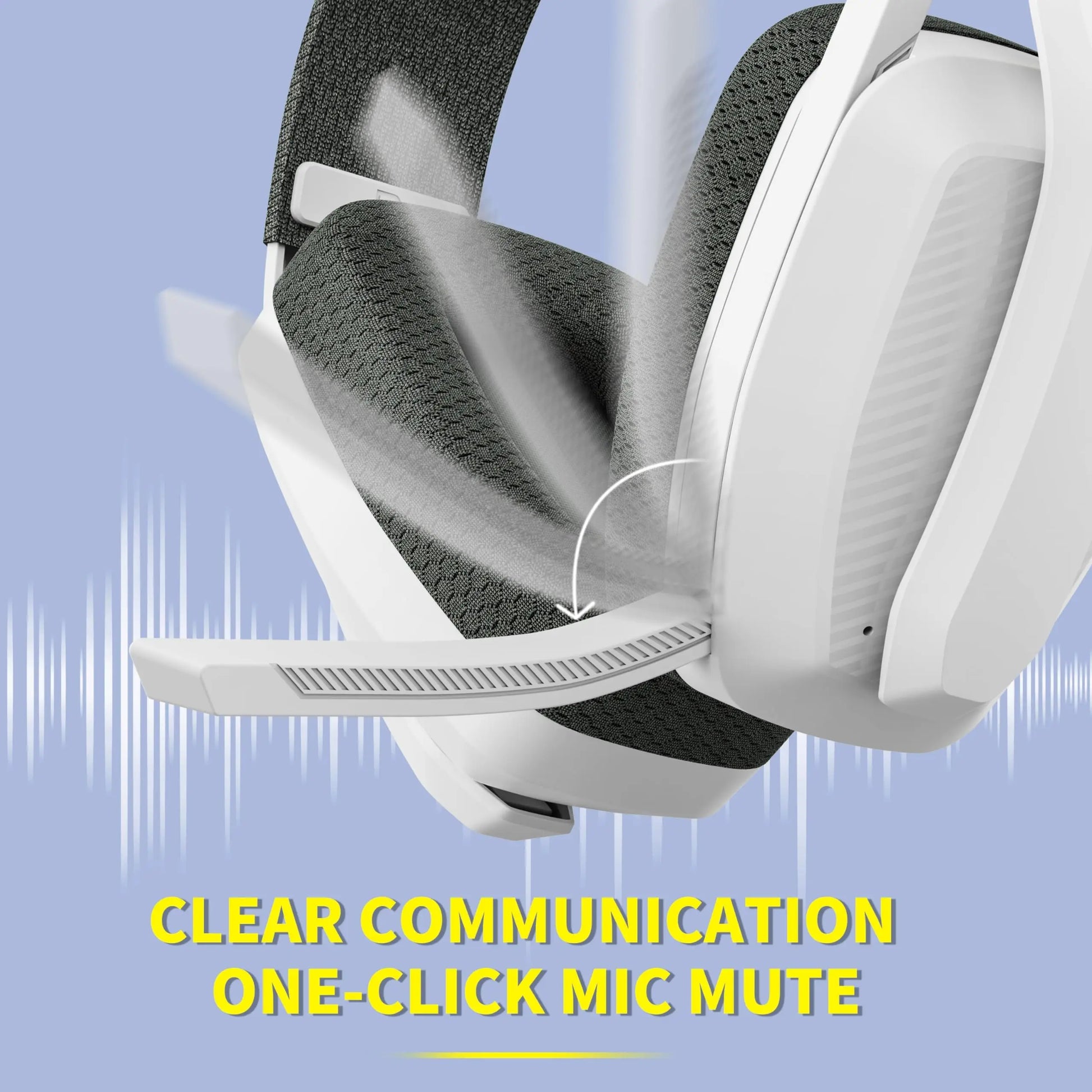 Wireless Gaming Headset with Mic – 2.4G & Bluetooth 5.3