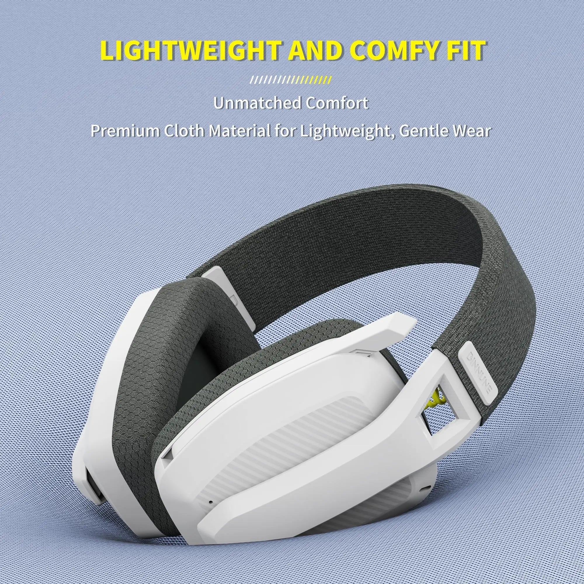Wireless Gaming Headset with Mic – 2.4G & Bluetooth 5.3