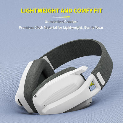 Wireless Gaming Headset with Mic – 2.4G & Bluetooth 5.3